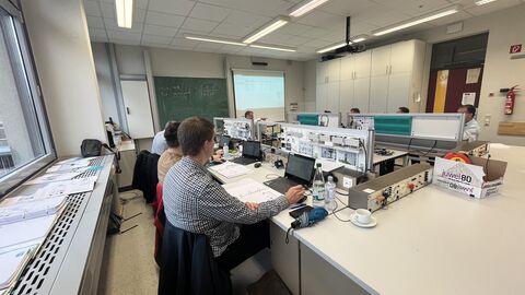 Gebäudesystemtechnik mit KNX - Grundlagen Schulungsraum KNX